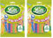 Lutti Goûts Acidulés de Fraise, Pomme, Framboise et Pêche Fili-Tubs, 180 g (Lot de 2)