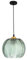 S-Cevada Vintage Grün Glas Pendelleuchte 20cm Kugelförmige Hängeleuchte für Schlafzimmer Wohnzimmer Kücheninsel Flur Esszimmer (Grün, 20cm)