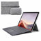 FAYGAOAI Custodia con Tastiera per Surface PRO 11 / PRO 10 / PRO 9 13, Retroilluminazione 7 Colori, Tastiera Wireless Magnetica con Supporto per S Pen,Grigio