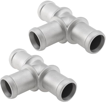 eMagTech 2X Adattatori Per Tubo Flessibile Del Riscaldatore Del Liquido Di Raffreddamento Dell'auto Connettori A T Da 3/4 X 3/4 X 3/4 Dell'auto