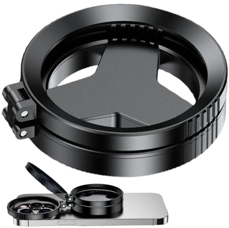 Magnetic Phone Filter Lens 52mm Double-Sided Filter Lens Adapter