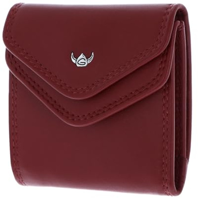 Golden Head Leder Geldbörse Polo Damen-Minischeintasche 1005 Rot dunkelrot