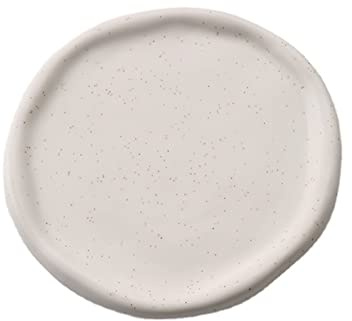 YUKERMARB Piatto per Gioielli in Ceramica, Forma Nuvola o Rotonda (tondo