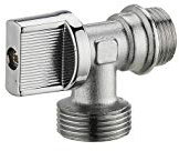 NOYON ET THIEBAULT PLO01801 Robinet de Machine à Laver équerre 1/4 Tour M1/2' (15x21) Sortie mâle M3/4' (20x27) NOYON & THIEBAULT-802-1520C1