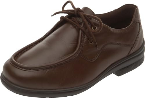 Cosyfeet Max - Extra Wide Men's Shoes - 3H Width Brown