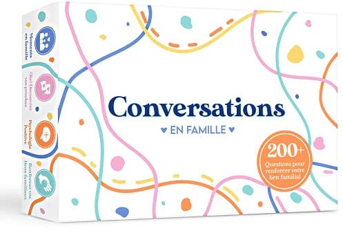 Conversations en Famille - Le Jeu qui va Renforcer vos liens Familiaux - 220 Questions pour des Discussions Profondes & Significatives en Famille
