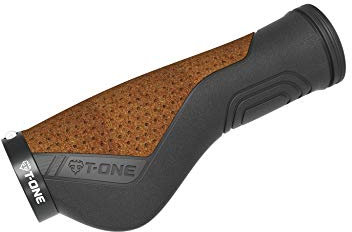 T-one Ripple Kork Lenkergriff Schwarz/Kork 130mm
