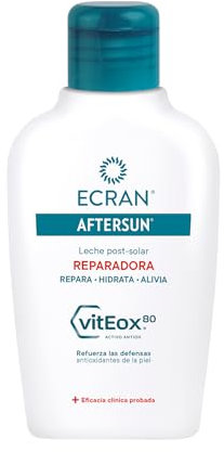 Ecran - Aftersun Leche Post Solar Hidratante y Reparadora, Formato Viaje - 100 ml
