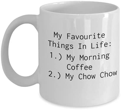 Tasse mit Chow-Chow-Motiv