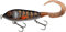 Abu Garcia Svartzonker McMy Tail Jerkbait - Transparentes High-Impact ABS, umweltfreundlich beschwert, realistischer 3D-Effekt, Süß- und Salzwasserangeln, Motoröl Quappe 17 cm