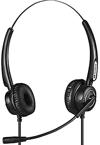 Sandberg USB+RJ9/11 Headset Pro Stereo, Schwarz