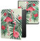 kwmobile Custodia eReader Compatibile con Amazon Kindle Oasis 10. Generation Cover - eBook Reader Flip Case - rosa/verde/verde chiaro - Fenicottero tra le palme