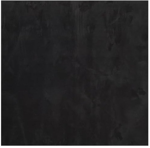 vidaXL Teppich HUARTE Kurzflor Weich und Waschbar Schwarz 240x240 cm