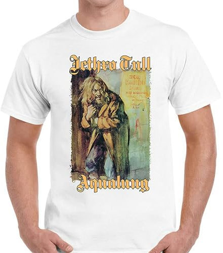 CHENKANG Jethro Tull Aqualung Men T-Shirt Cotton Tee Size L