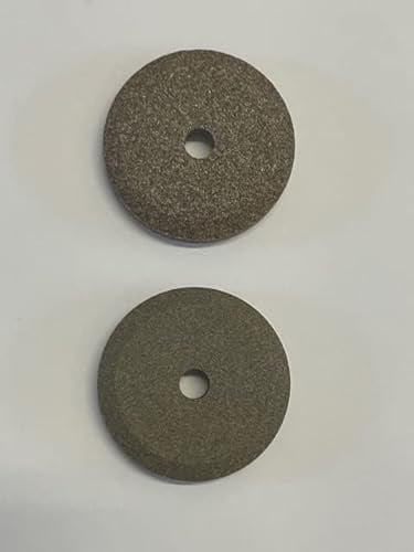 Paar (2 Stück) Schleifscheiben Durchmesser 40 mm - Dicke 8 mm - Bohrung 6 mm Ersatzteil für Schleifmaschine