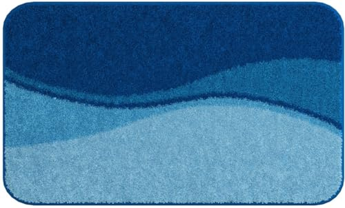 Linea Due Flash Badteppich 50x80cm blau