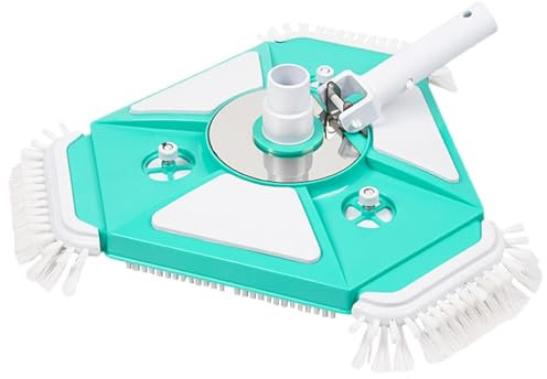 Aspirador de piscina – Limpiador de piscina giratorio de 360 grados, aspirador de piscina inalámbrico | Aspirador de piscina recargable, limpiador de piscina ligero, aspirador de mano para limpieza