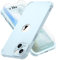 ORETECH Compatible with iPhone 13 Mini Case, and [2 x Tempered Glass Screen Protector] [Camera Protection] [Military Grade Protective] Slim Fit Bumper Cover for iPhone 13 mini Phone Case - Baby Blue