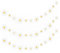 AOEVUIR 3 Gänseblümchen Deko Girlande Blumen Daisy Boho Banner Party Decorations Papier Blumen Geburtstag Deko Kinder Frühling Sommerparty Dekorationen Mädchen Draußen Blume Dekoration/Geburtstagsdeko