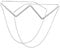 WATIIFUFU Fashion Statement Halbrahmenbrille Strass Brillengestell Dekorative Brille Ohne Gläser Stilvolle Brille Mit Kette Einzigartige Dekorative Brille