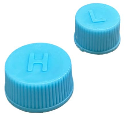 2 tapas de núcleo de válvula de aire acondicionado para coche, kit de sellado de sistema de aire acondicionado a prueba de fugas, R134a para sistema de reparación de aire acondicionado, tapas de