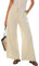 CUPSHE Bindegürtel High-Waist Gerade Hose, Damen Locker Freizeit Hose für Alltag und Treffen, Gelb, L