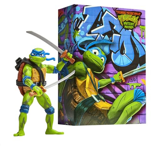 TEENAGE MUTANT NINJA Tortugas - Figura de Tortugas Comic con - Leonardo