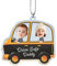 Pendentif De Rétroviseur De Voiture Personnalisé, Photo Amusante à Suspendre Gravé Décoration De Rétroviseur Voiture Cadeaux pour Papa Idee Cadeau Papa Cadeau personnalisé (#A)