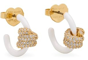 kate spade new york Ropes & Knots Pave Huggies