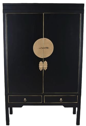 Armoire de mariage chinoise mya056 Palazzo Exlusive - Noir