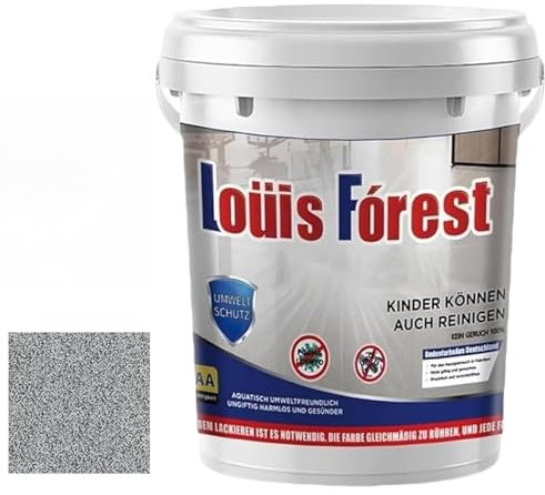 Rivestimento per pavimenti in resina epossidica effetto marmo lucido, impermeabile a base d'acqua, vernice epossidica per pavimenti, cantina e calcestruzzo per impermeabilizzazione (A)