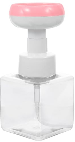Healeep Schaumseifenspender BlüTenform NachfüLlbare Pumpflasche FüR FlüSsigseife Und Wasser Leicht Und Kompakt FüR Bad KüChe Handseife Shampoo Und Gesichtsreiniger