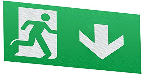 Legend with Down Facing Arrow for product EMSWING