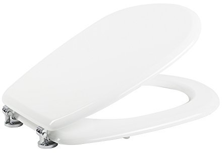 Sedile Wc Copriwater Copriasse Bianco mod. Liuto Fit