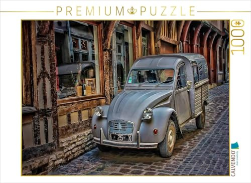 CALVENDO Puzzle EIN Motiv aus dem Kalender Citroën 2CV - die Ente | 1000 Teile Lege-Größe 64 x 48 cm Foto-Puzzle für glückliche Stunden