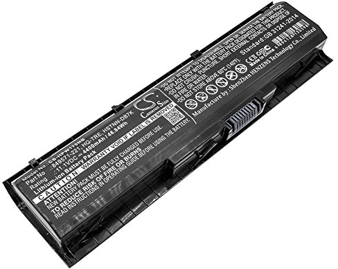 CS-HPW170NB Batterie pour Ordinateur Portable 4400mAh Compatible avec [HP] 17-ab000, 17-ab000ng, 17-ab001ng, 17-ab002ng, 17-ab003ng, 17-ab004ng, 17-ab005ng, 17-ab006ng, 17-ab008ng, 17-ab009ng, 17-ab0