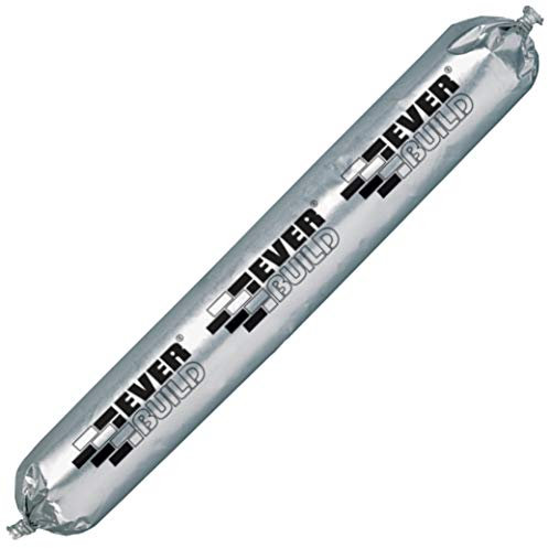 Everbuild Lumberjack 550 Flexible Hybrid Floor Adhesive – Water-Free – Rapid Setting – Flexible – Buff – 600ml Foil Pack