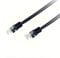 Câble téléphonie et ADSL - Haut débit - Extension RJ11 - À large bande - Pour modem, routeur - Qualité supérieure 2m Black