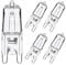 JUNSHI 5-Pack G9 Halogen Bulbs 28W 230V 370Lm 2800K Warm White Dimmable