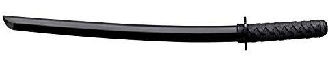 Cold Steel Bokken de Entrenamiento Wakizashi 92BKKBZ Wakazashi Bokken Trainer con Hoja de 53,3 cm de Polipropileno para Practicar Artes Marciales