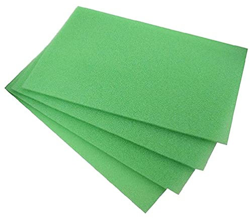 4pcs Refrigerator Drawer Absorbent Filter Sponge Mildew Proof Fruit Vegetables Pad Life Extender Liner Freezer Placemat Shelf Liner Freezer Foam Placemat