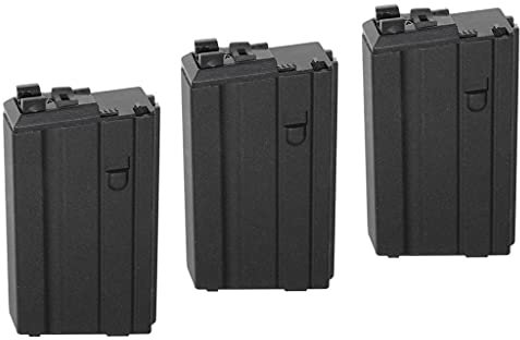 Airsoft Softair Ersatzteile WE (WE-TECH) 3pcs 20rd M16VN Gas Magazin für WE Open Bolt L85 / Scar-L / R5C / T65 / HK416 / AR M4 M16 M16A1 XM177 GBB Gewehr Schwarz