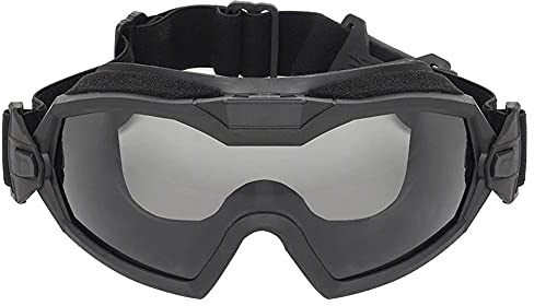 ACEXIER Tactical Airsoft Paintball Schutzbrille Verstellbarer Atemregler Brillen Set Winddicht Anti-Fog