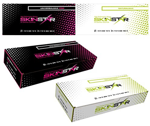 SkinStar Natural & Universal Wachs Mix Skiwax Langlauf Profi Wax 500g