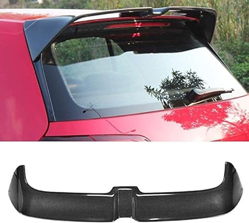 yeSJRL Für VW Golf 7 MK7 VII GTI GTD 7R 2013-2019, Auto-Heckspoiler Car Rear Spoilers, Carbon-Look, Heckspoiler, Sturzschutz, Flügellippe, Auto-Styling-Zubehör, ABS-Material
