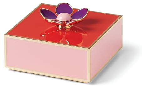 Kate Spade New York Make It Pop Floral Box, 0.90 LB, Red/Pink