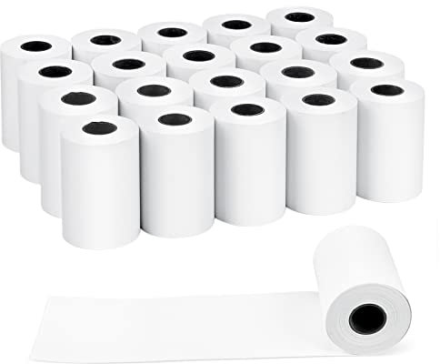20 Rollen Ec-Cash Thermorollen 57 x 40mm x 9.5m - Thermopapier Bonrollen für Bankomat - Thermopapier Kassenrollen - EC Thermorollen Thermopapier mit SEPA Lastschrift