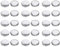 PATIKIL 200 Stück Glas Cabochons 10mm Klare Runde Glascabochons, Flache Rückseite Glaskuppel, Glaskuppel für DIY Schmuck, Foto Anhänger Herstellung, Halsketten