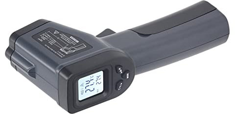 Pistola Termometro a Infrarossi con Display Digitale, Ampio Intervallo di Test Ad Alta Precisione, Rilevamento a Infrarossi con Display LCD per L'industria della Cucina