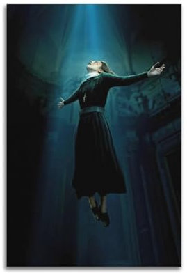 VerimP Filmposter The Nun II, Vintage-Kunst-Poster, Wandkunst, Dekoration, Leinwandposter und Drucke, Wandposter für Zimmer, ästhetisch, 20 x 30 cm, ungerahmt